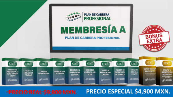 Plan de carrera profesional - Membresía A